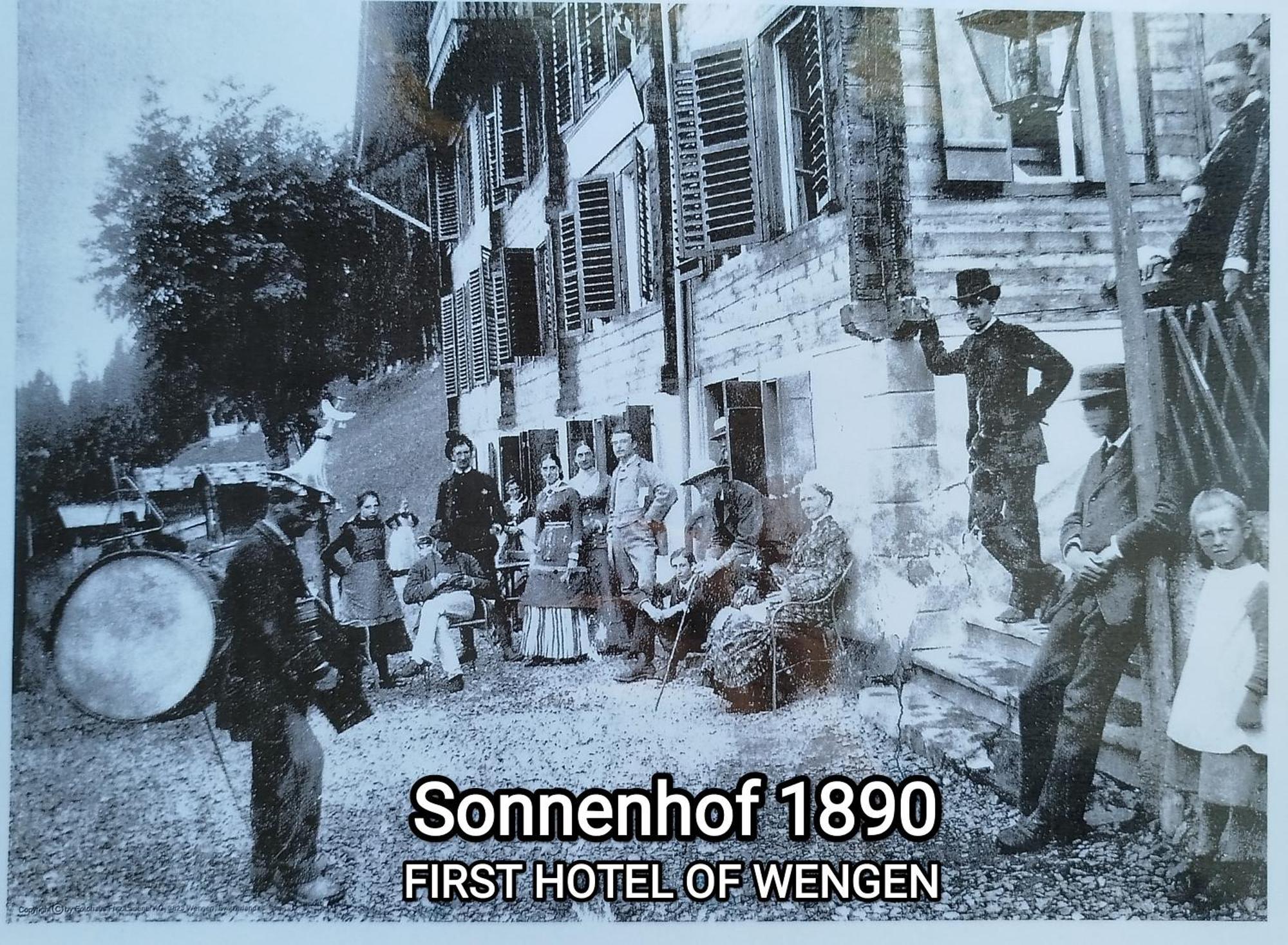 Sonnenhof Wengen - First Hotel Of ون قن المظهر الخارجي الصورة